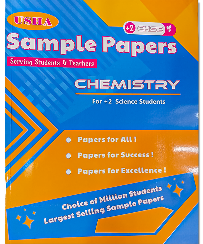 USHA +2 Science CHSE Sample Papers CHEMISTRY Class 12