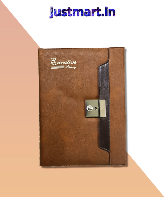 EXECUTIVE BLACK AND BROWN DIARY