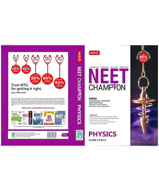 MTG Learning Media (P) Ltd. NEET Champion Physics