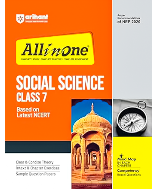 Arihant All In Social Science Class 7 Based On Latest NCERT For CBSE Exams 2025