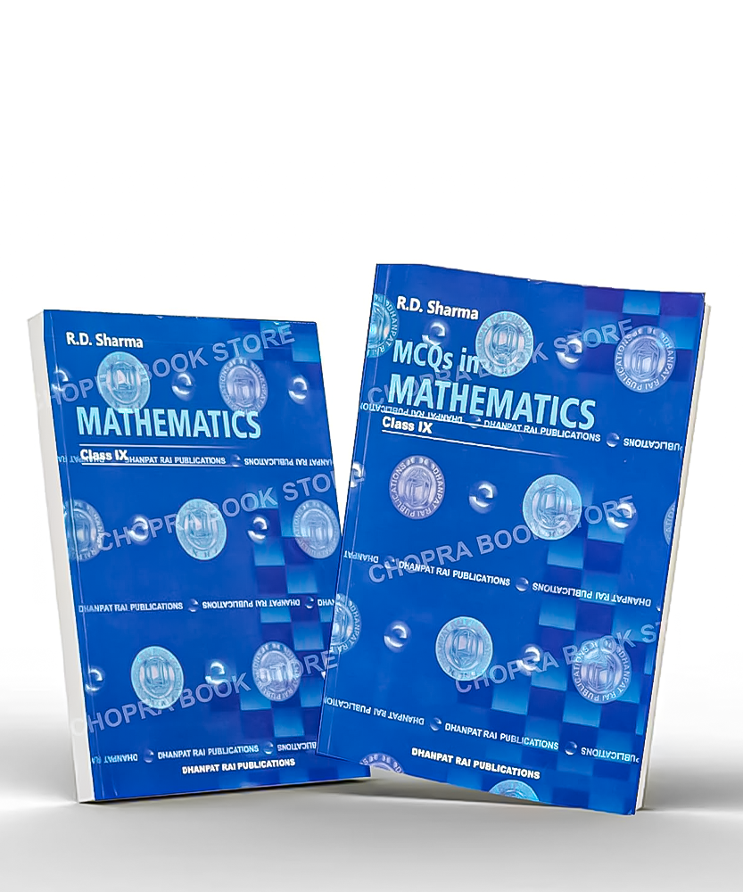 Mathematics for Class 9 CBSE by R.D. Sharma for 2024-25/Ed. with MCQs Book Set of 2 Books