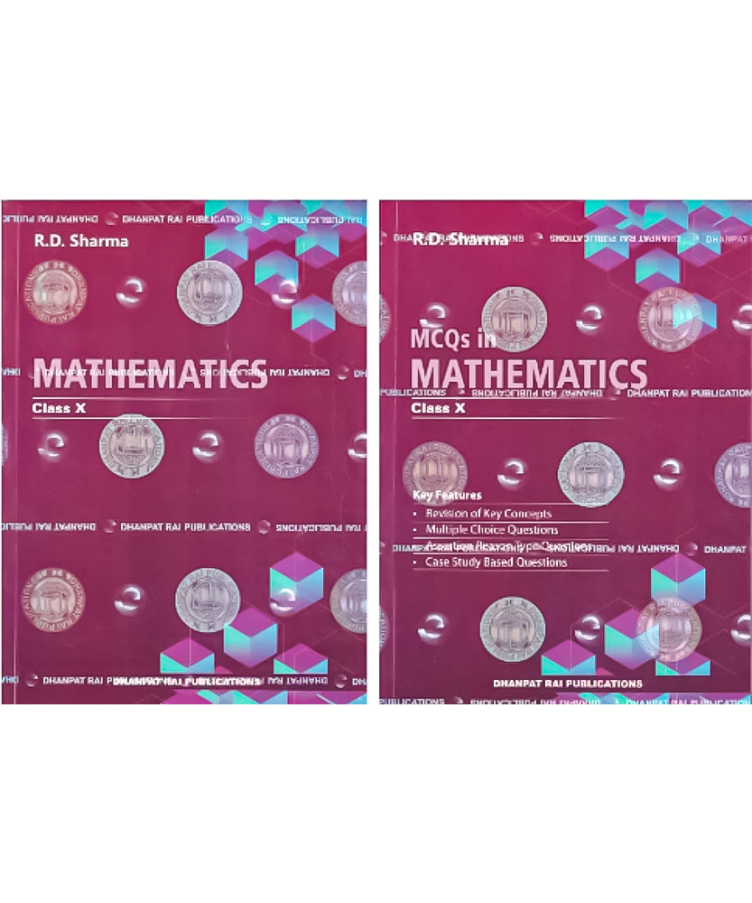 R D Sharma Mathematics Class 10 with MCQ in Mathematics - CBSE Examination 2023