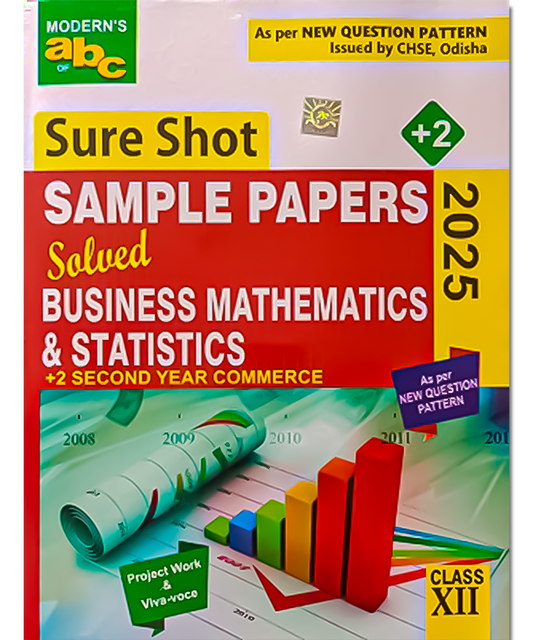 SURE SHOTS SAMPLE PAPERS BUSINESS MATHMATICS & STATISTICS 2025