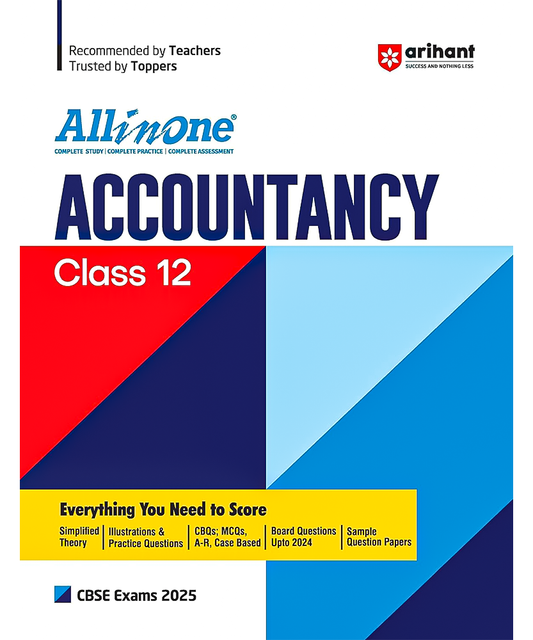 All In One Accountancy Class 12th Based On Latest NCERT For CBSE Exams 2025