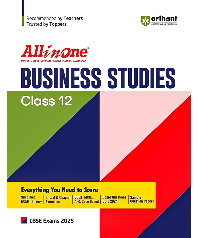 All In One Business Studies Class 12th Based On Latest NCERT For CBSE Exams 2025