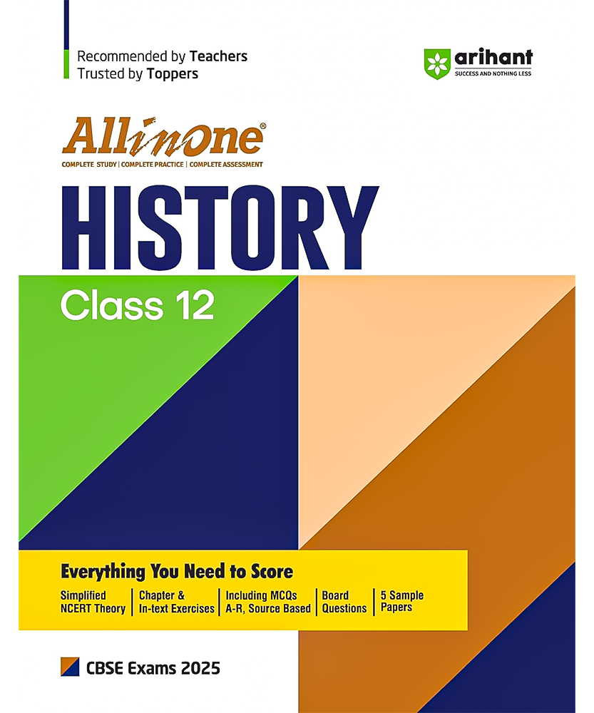 All In One History Class 12th Based On Latest NCERT For CBSE Exams 2025