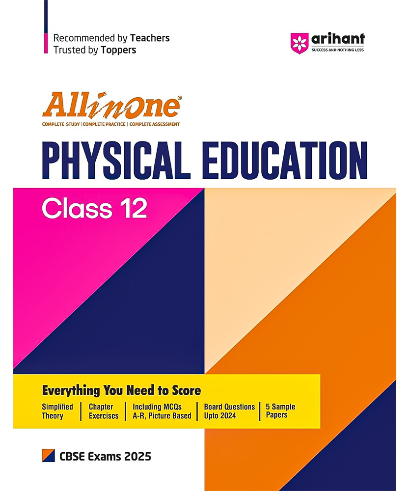 All In One Physical Education Class 12th Based On Latest NCERT For CBSE Exams 2025