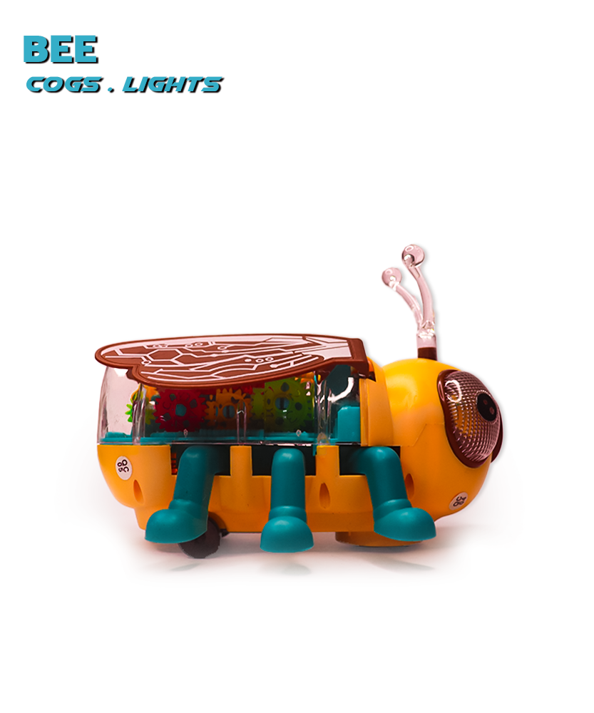 TOYS Musical Lighting Bee Cogs Toy