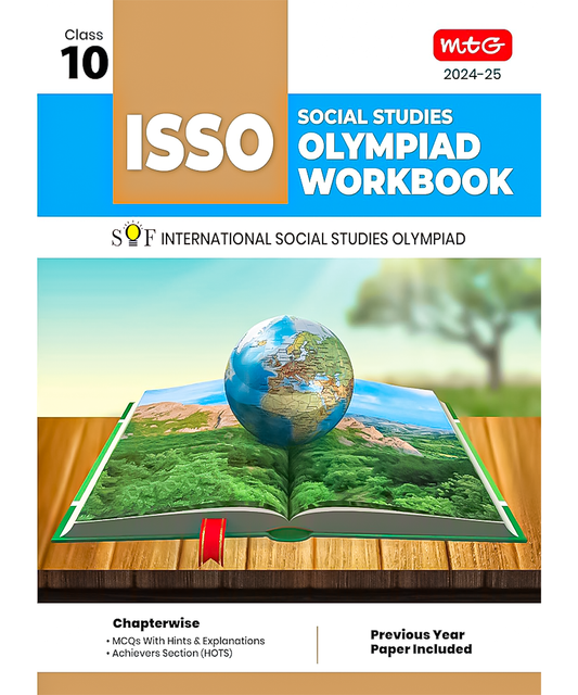 MTG International Social Studies Olympiad (ISSO) Workbook for Class 10