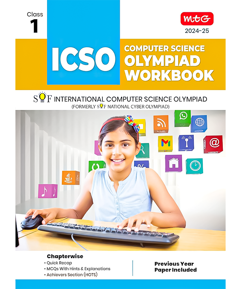 MTG International Computer Science Olympiad (ICSO) Workbook for Class 1