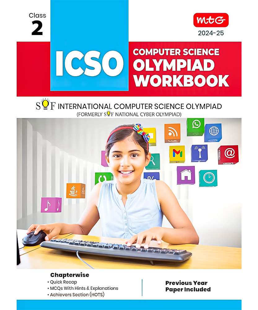 MTG International Computer Science Olympiad (ICSO) Workbook for Class 2