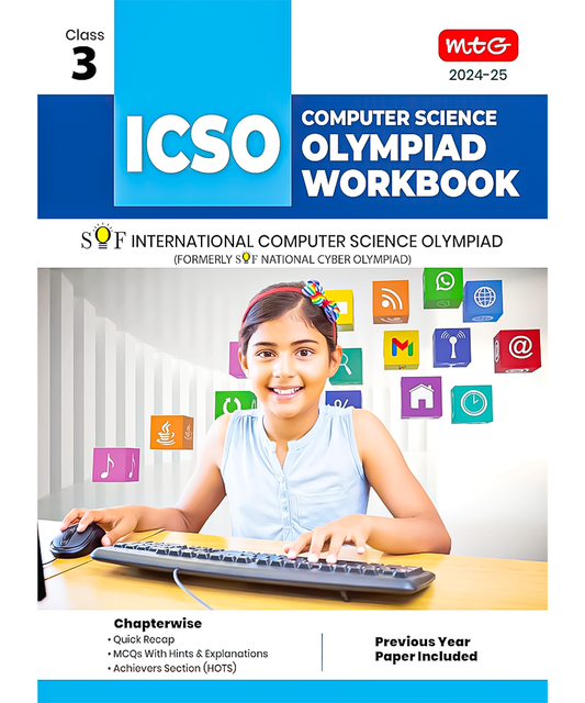 MTG International Computer Science Olympiad (ICSO) Workbook for Class 3