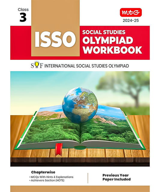 MTG International Social Studies Olympiad (ISSO) Workbook for Class 3