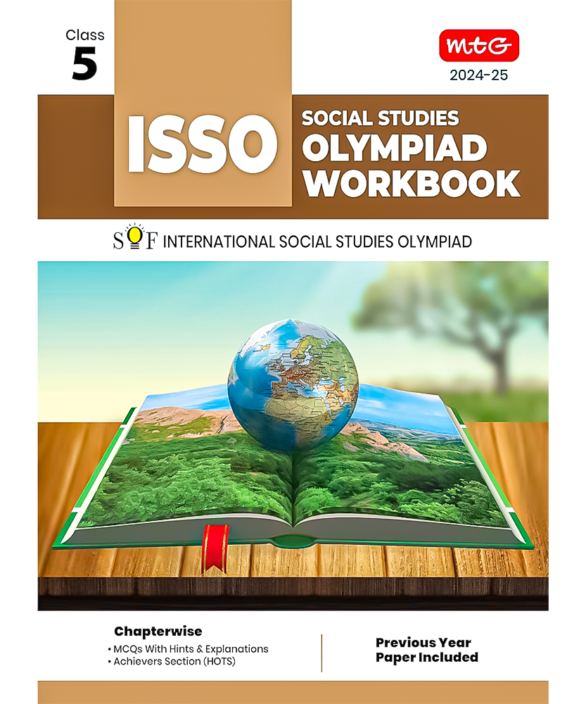 MTG International Social Studies Olympiad (ISSO) Workbook for Class 5