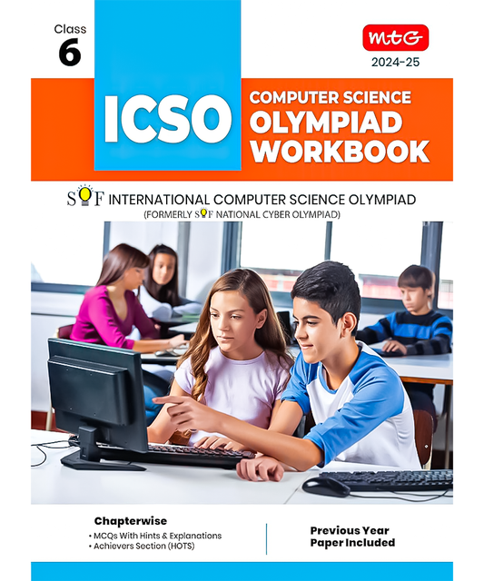 MTG International Computer Science Olympiad (ICSO) Workbook for Class 6