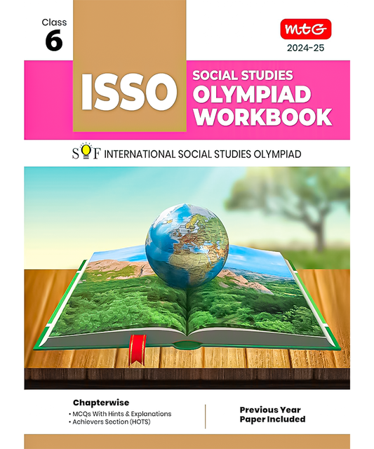 MTG International Social Studies Olympiad (ISSO) Workbook for Class 6