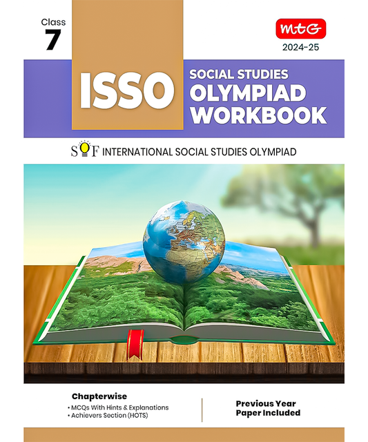 MTG International Social Studies Olympiad (ISSO) Workbook for Class 7