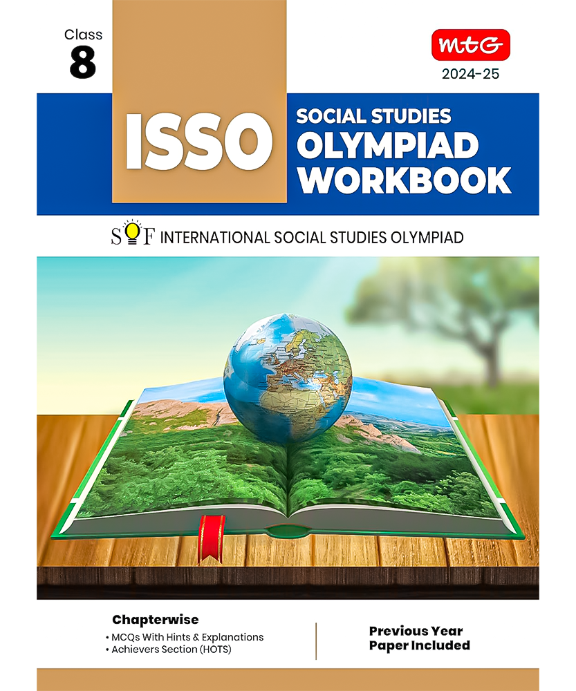 MTG International Social Studies Olympiad (ISSO) Workbook for Class 8