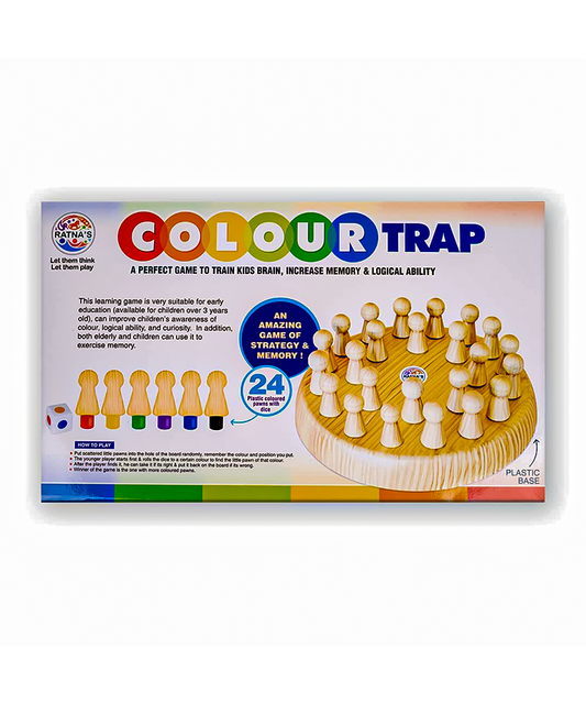 Colour Trap Strategy & Memory Game for Kids