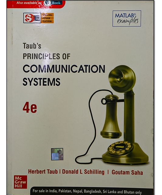 TAUB'S PRINCIPLES OF COMMUNICATION SYSTEMS 4e