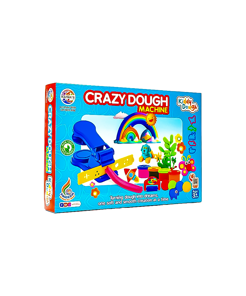 Art & Craft Crazy Dough Clay Set with Machine for Kids