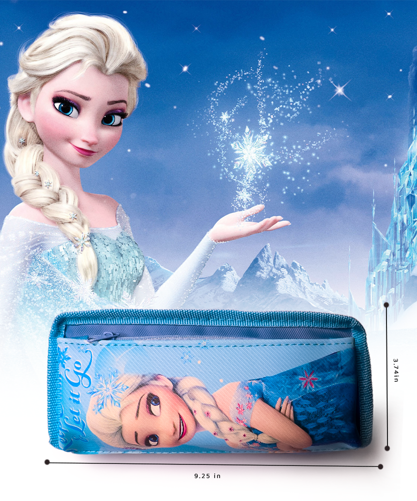 Elsa Pencil Box for Girls | 8D Eva Pouch