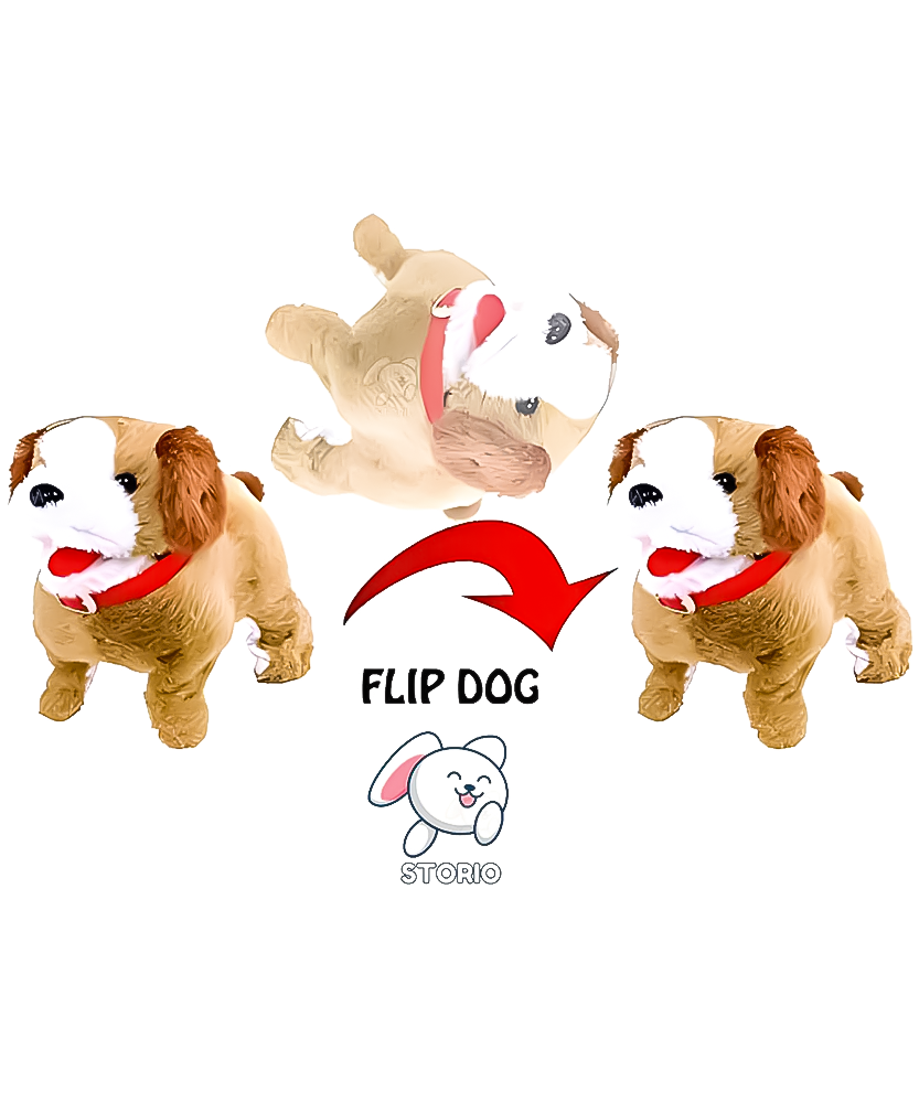 Storio Jumping, Walking and Barking Dog Soft Toy Fantastic Puppy