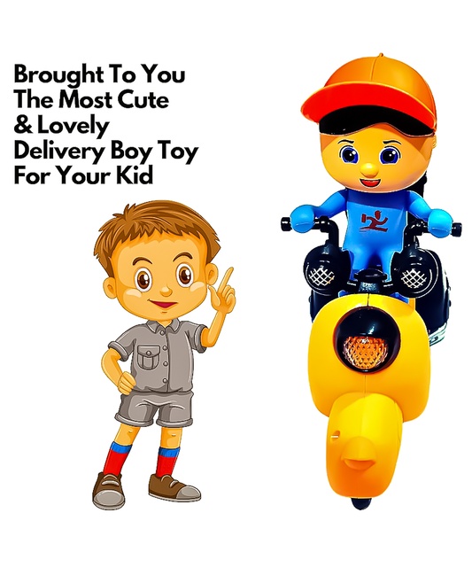 Food Delivery Motor Cycle Toys for Kids