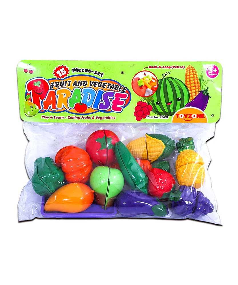 Paradise Fruits & Vegetables - 15Pcs