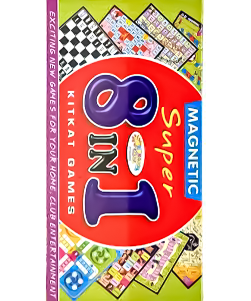 Magnetic 8 in 1 Kitkat Game Family Board Games for Kids