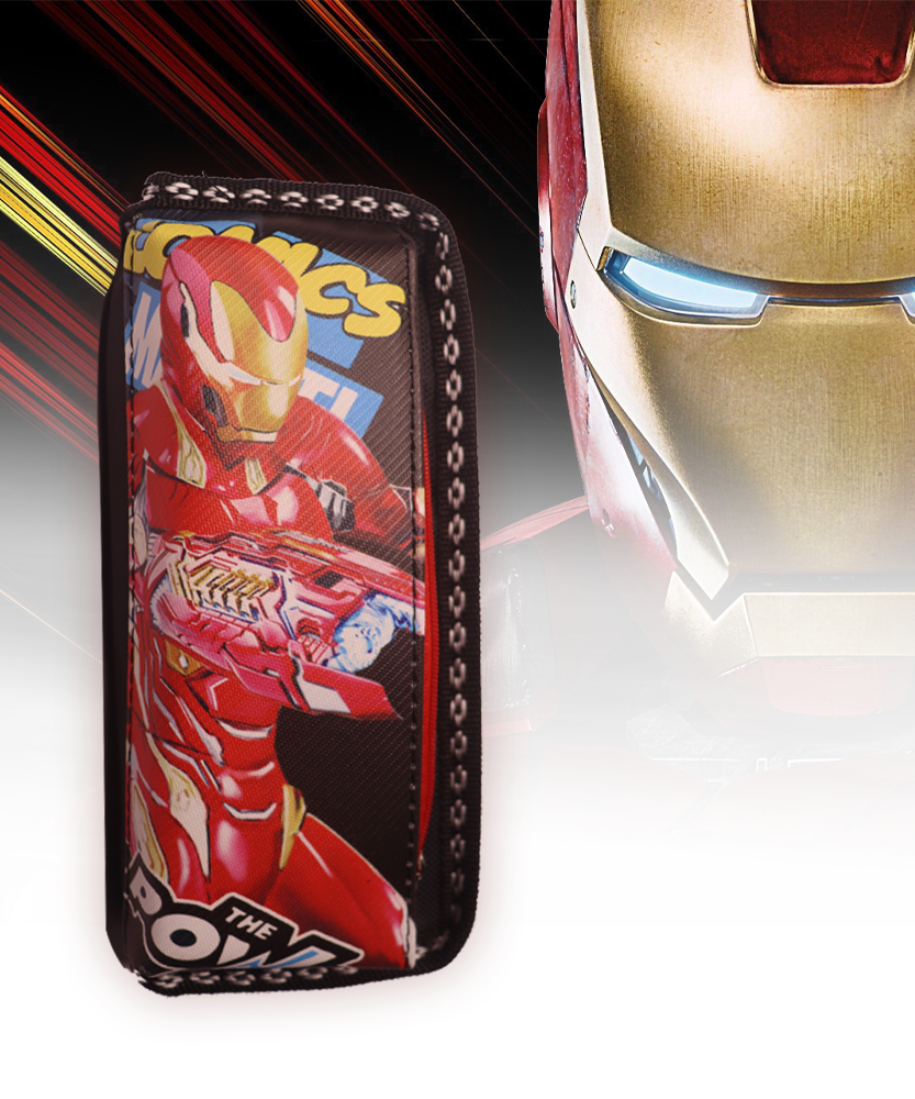 The Power Marvels School Stationery Pencil Pouch for Kids