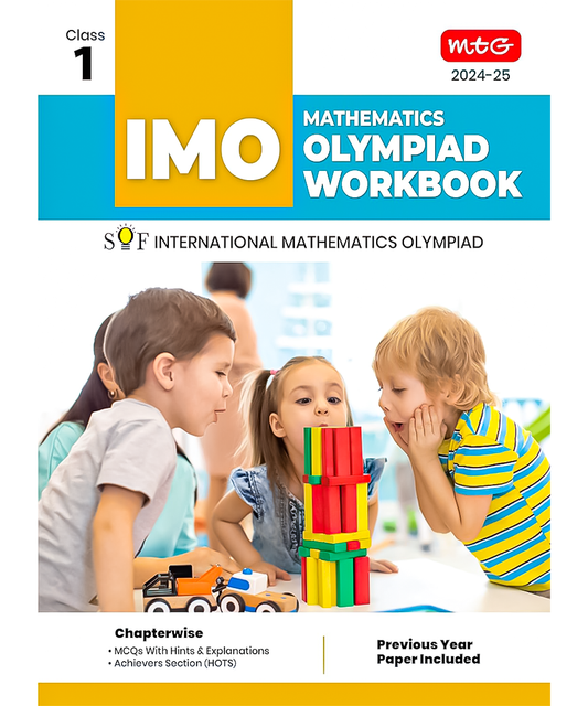 MTG International Mathematics Olympiad Workbook for Class 1