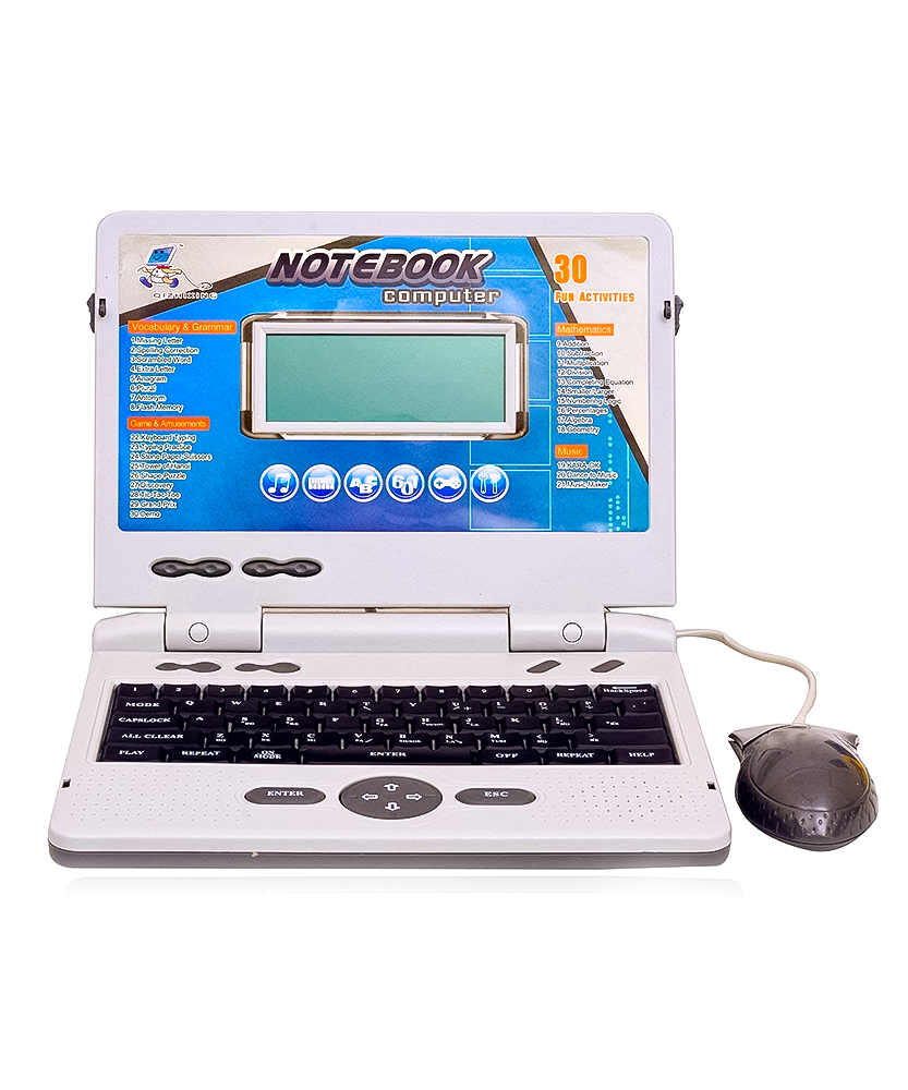 Laptop Toys Notebook Computer Toy for Kids Include Mouse for Kids