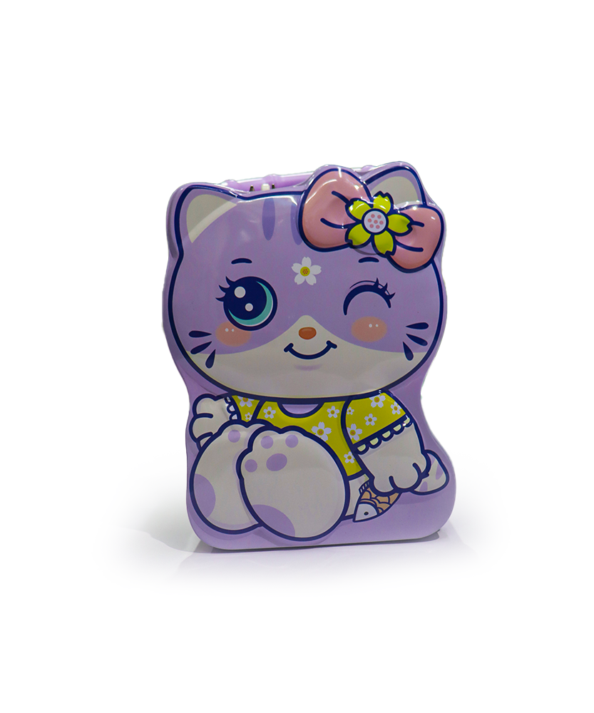 FunBlast Coin Box for Girls - Cute Cat Design Piggy Bank