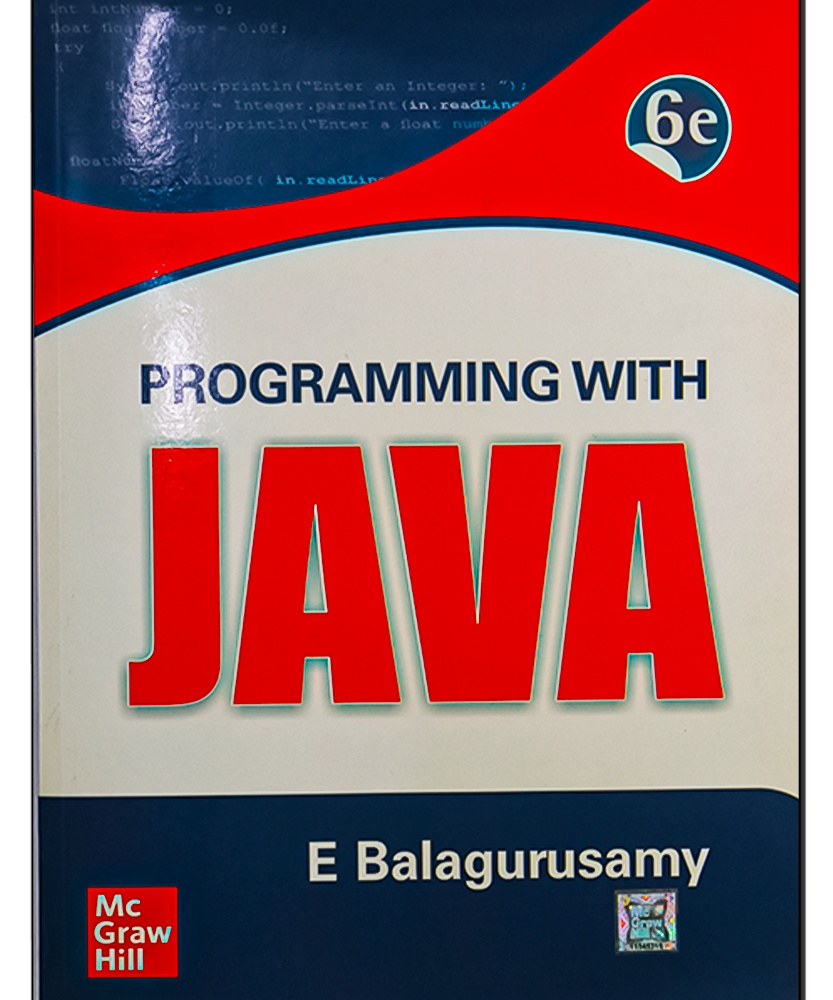 PROGRAMMING WITH JAVA