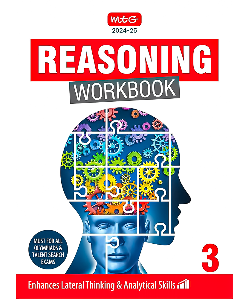 MTG Olympiad Reasoning Workbook Class 3