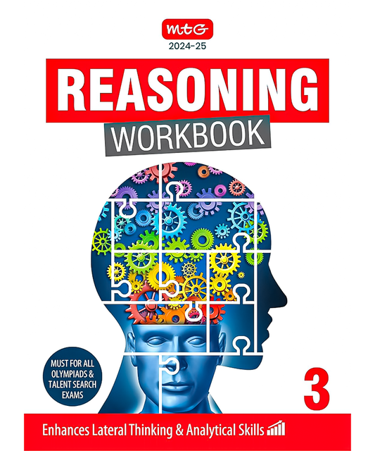 MTG Olympiad Reasoning Workbook Class 3