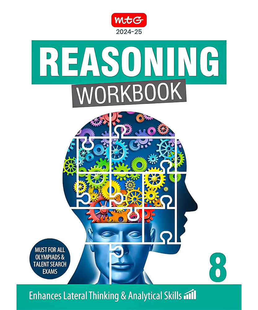 MTG Olympiad Reasoning Workbook Class 8