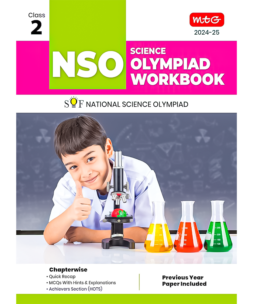 MTG National Science Olympiad (NSO) Workbook for Class 2