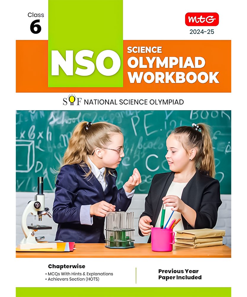 MTG National Science Olympiad (NSO) Workbook for Class 6