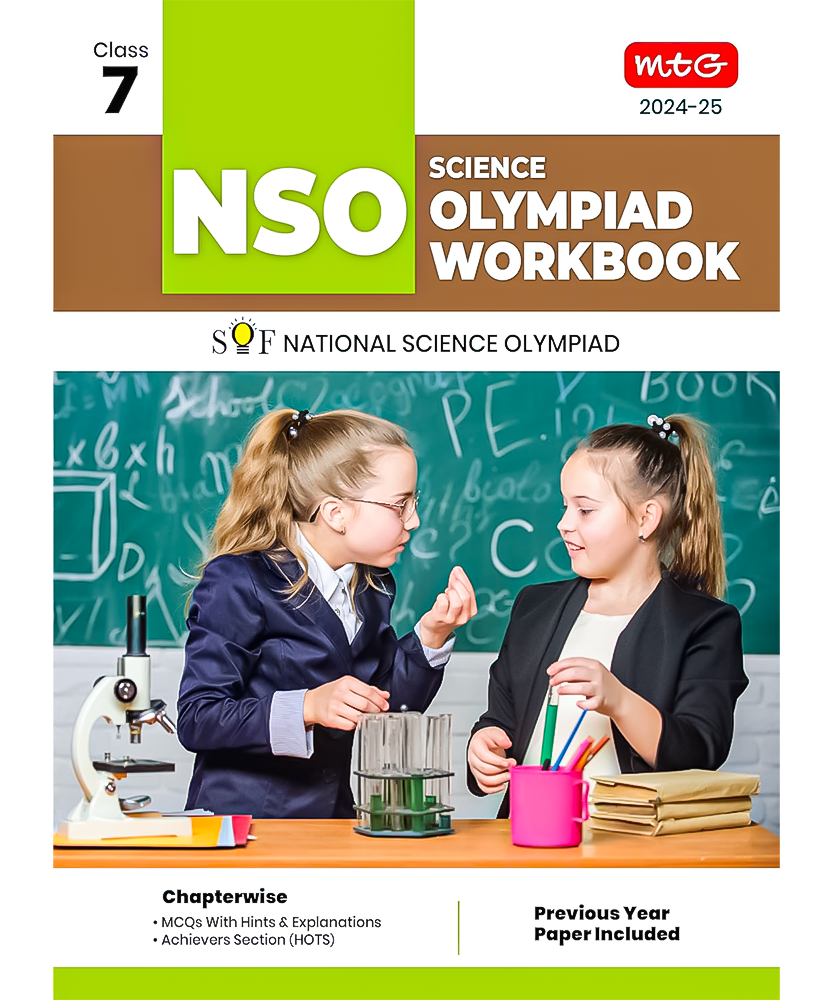 MTG National Science Olympiad (NSO) Workbook for Class 7