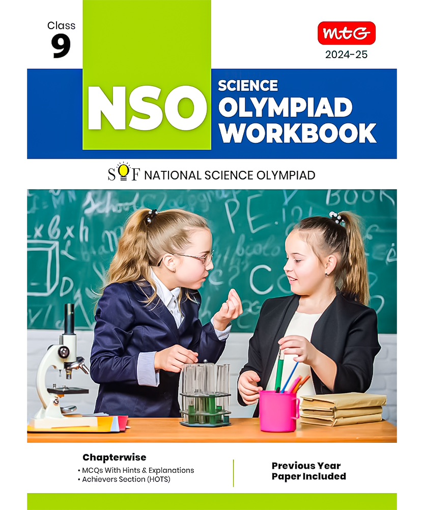 MTG National Science Olympiad (NSO) Workbook for Class 9