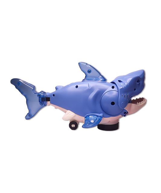 TOY RK SHINE Musical Shark Toy with Light and Music Animal Simulation