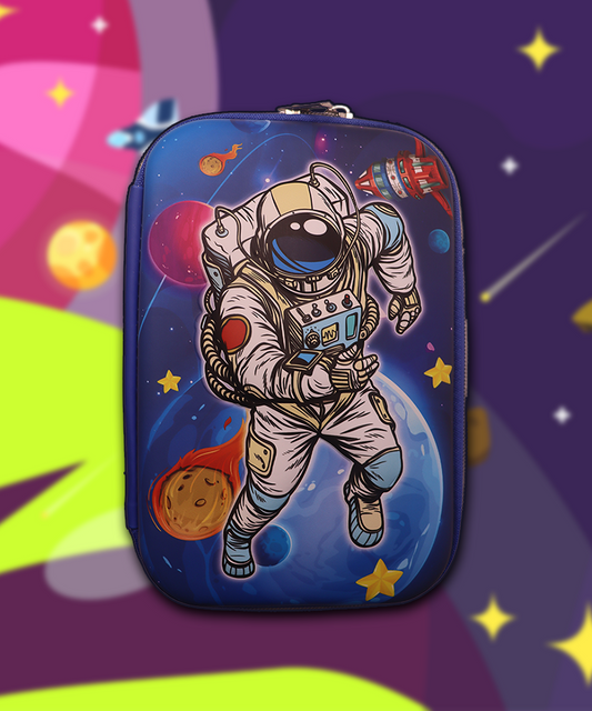 3D Cover Eva Space Astronaut Theme Pencil Case Large Capacity