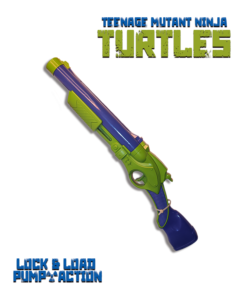 Toyzone Ninja Turtle Double Barrel Shotgun