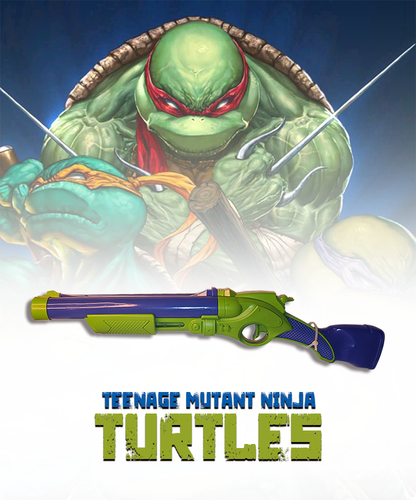 Toyzone Ninja Turtle Double Barrel Shotgun