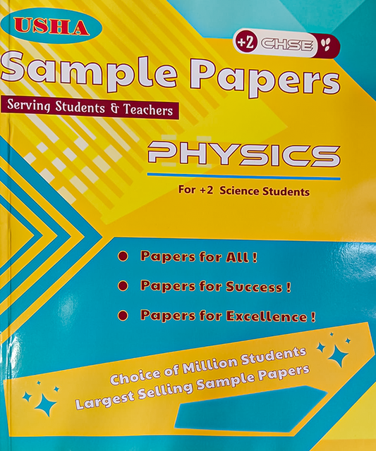 +2 Second year Sample Papers 2025 CHSE Odisha PHYSICS